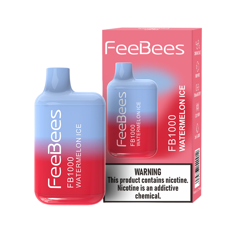 FeeBees Disposable 1000Puffs Vape Bar 30mg - Watermelon Ice | Shop ...