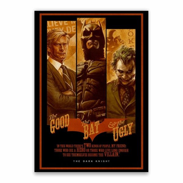 The Good, the Bat And the Ugly Poster - A1