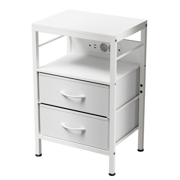 Nightstand with Charging Station