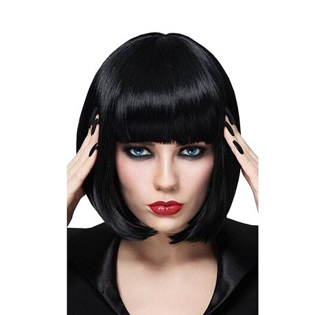 Black hair clearance flapper wig