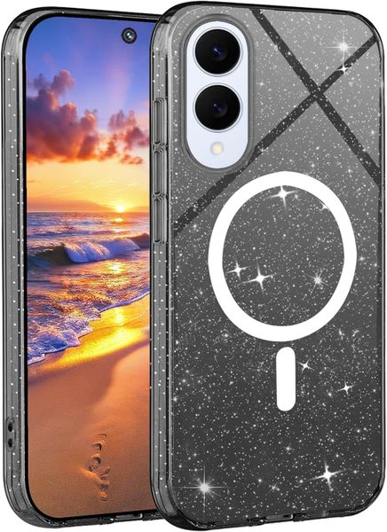Magnetic Glitter Phone Case Compatible With Samsung Galaxy S25 FE