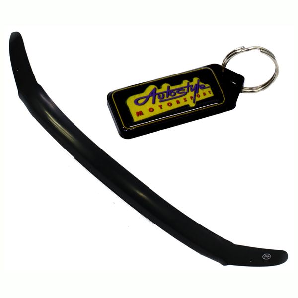 Bonnet Guard Suitable for 2016+ Ford Ranger - Black &amp; Gel Key Holder