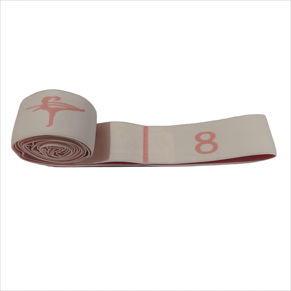 Yoga Fitness Resistance Bands Digital Elastic Bands (2-pack)
