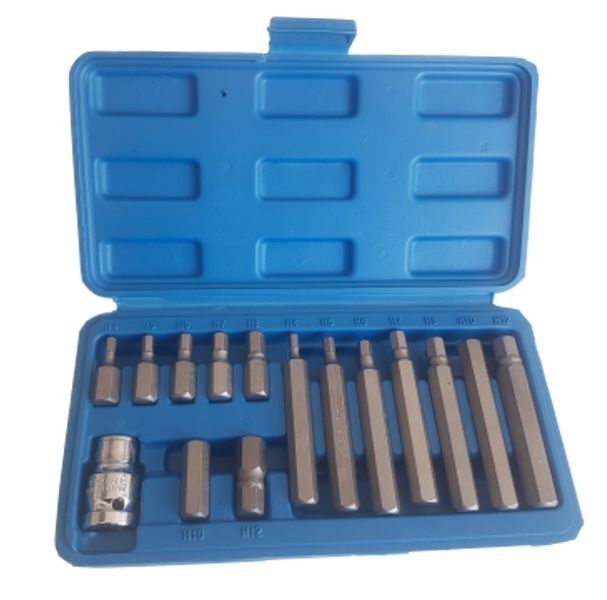 Camco 15 Piece Allen Keys (Hexagon) Bit Set