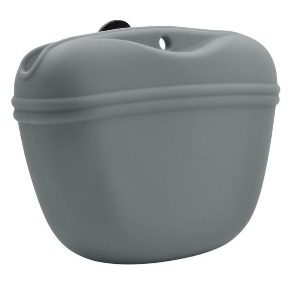 Magnetic Silicone Dog Training Treat Pouch with Waist Clip