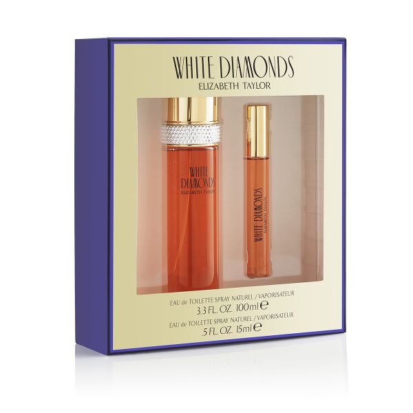 Elizabeth Taylor White Diamonds EDT 100ml + 15ml Set For Her