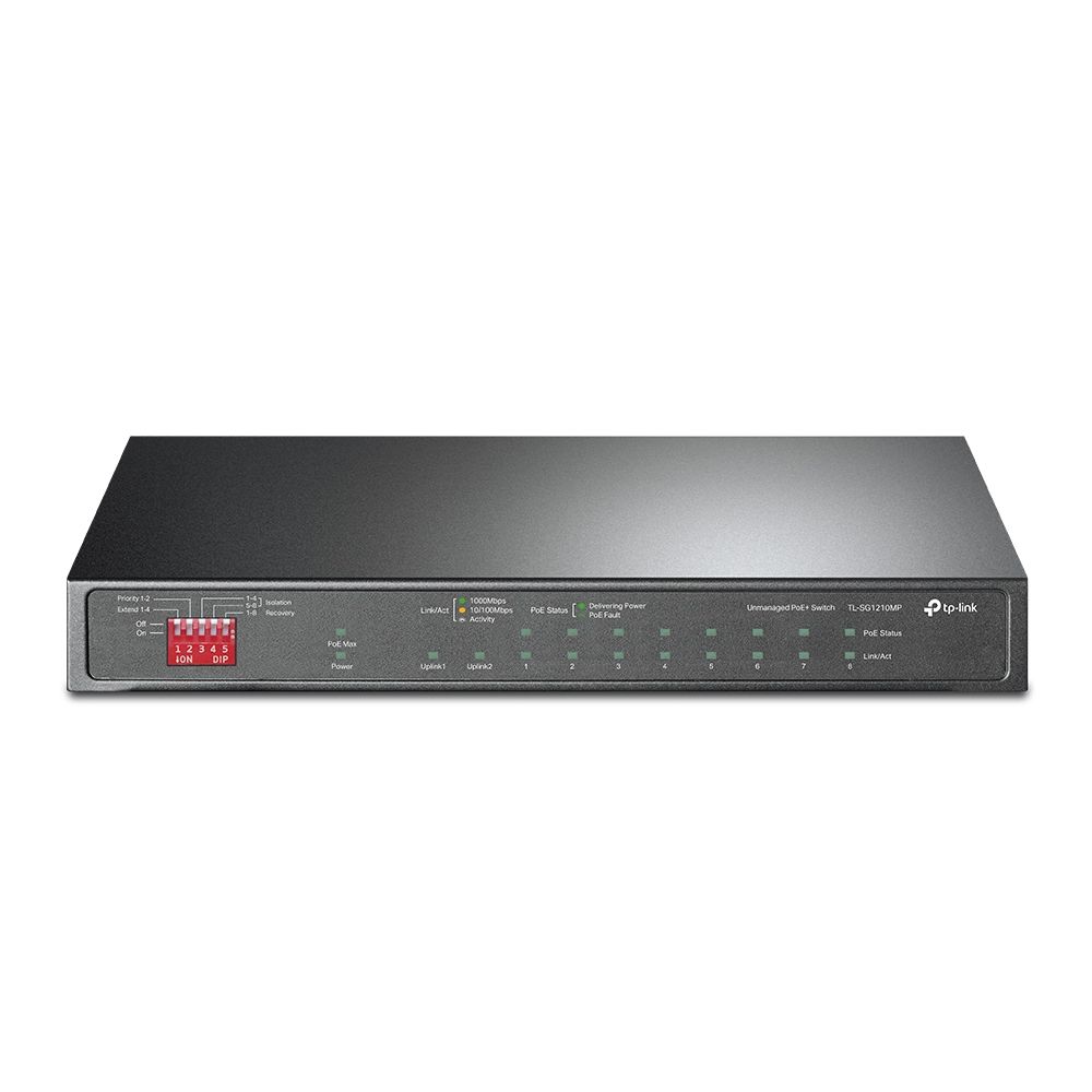 8 port gigabit desktop poe switch