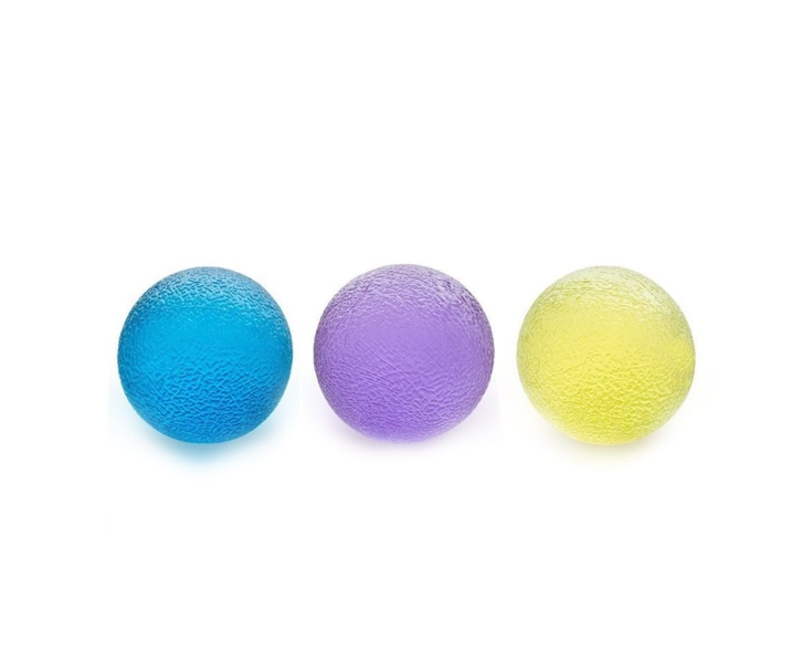 Squishy Hand Therapy Exercise Balls - 3 Pack