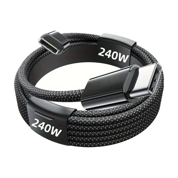 SIXTEEN10 240W 7A Type-C to Type-C Super Fast Charging Cable - 1M