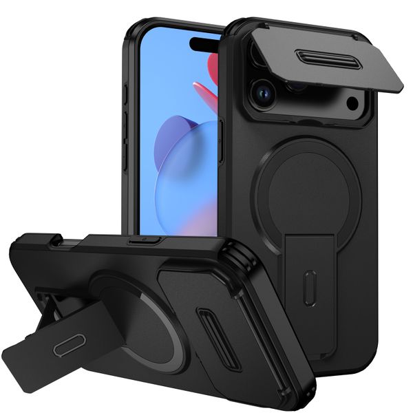 Magnetic Wireless Charging Phone Case Compatible with Apple iPhone 16 Plus