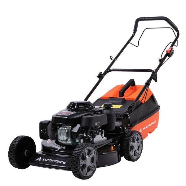 YARD FORCE 163cc Petrol Lawnmower Honda GXV160 Mulch &amp; Catch Self-Propelled