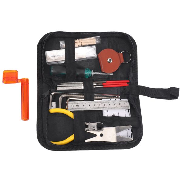 26 Pcs Guitar Repairing Maintenance Tool Kit for Guitar Ukulele Bass