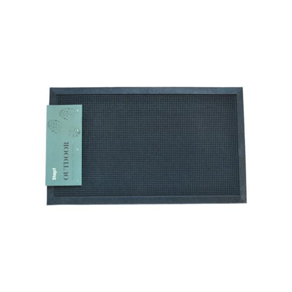 Step Rubber Brush Doormat - 750 x 450mm