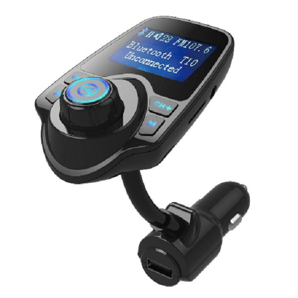 Portable Car Wireless Bluetooth FM Transmitter with MP3 Player
