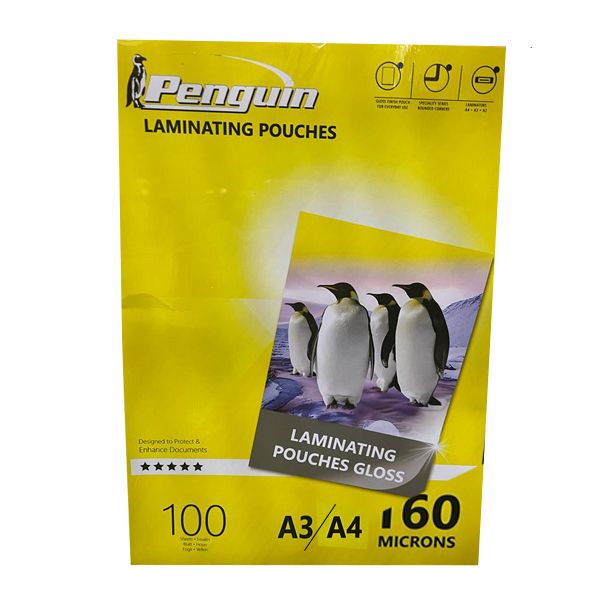 CROXLEY A4 Laminating Pouches 25 Sheets