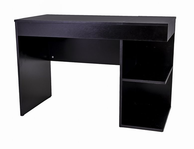 Office and Study Desk 2 Tier bookshelf Stationery Box - Black 1100W