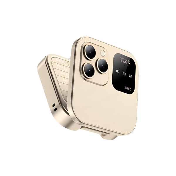 Compact P9 Pro Flip Phone - 2G, Dual SIM, 1000mAh Battery