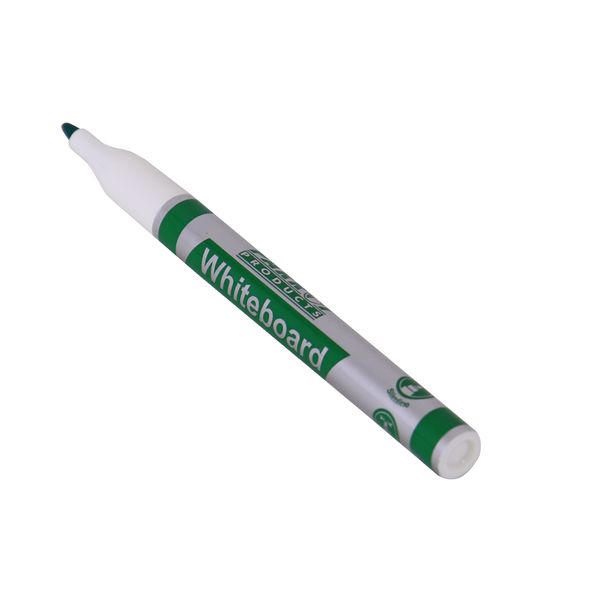 Whiteboard Markers (10 Markers - Slimline Tip - Green) Pack of 2