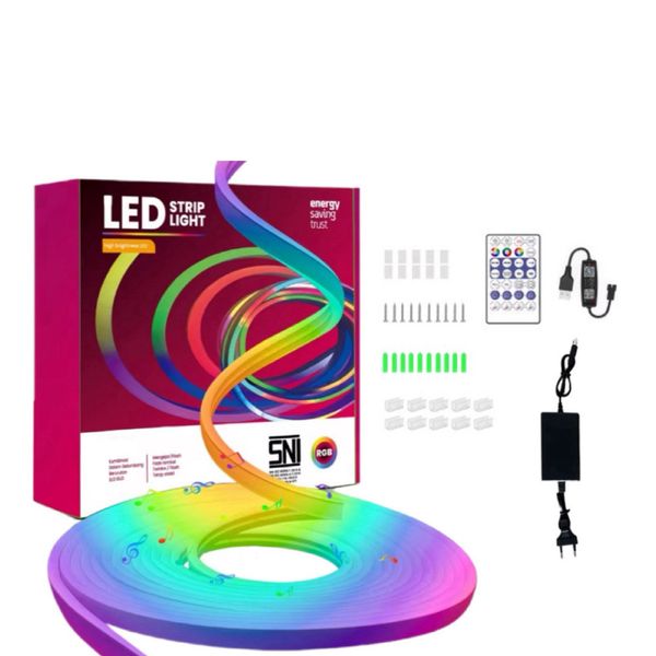 5V Dream Colour RGBIC Neon LED Strip Light Kit - 4 Meter