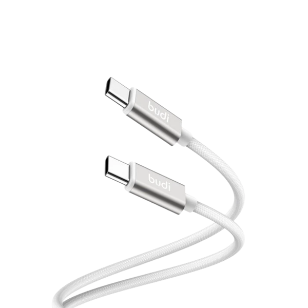 Budi 3m Length Usb-C Braided Pd 30w Aluminium Fast Charge and Sync Cable