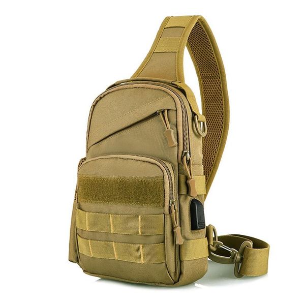 Outdoor Military Sling Bag Sport Climbing Tactical Backpack For Shoulder T