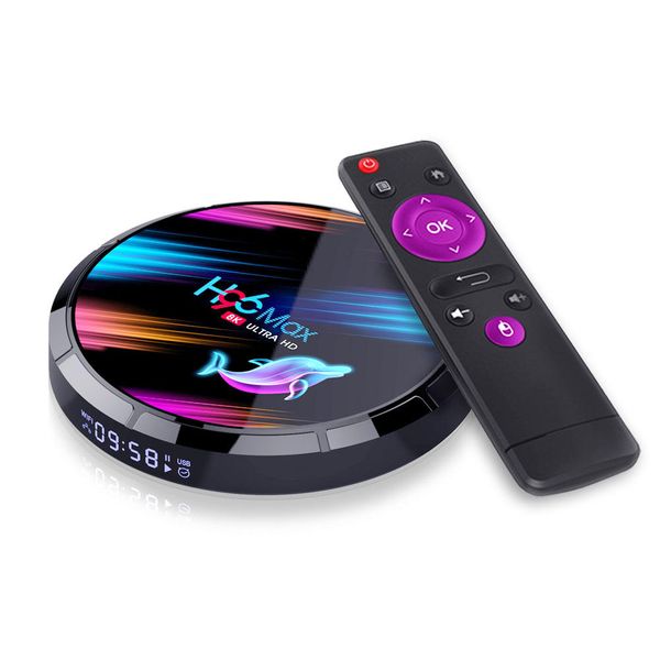 Ntech H96 MAX X3 8K Smart 4GB/32GB TV Box with Remote Control