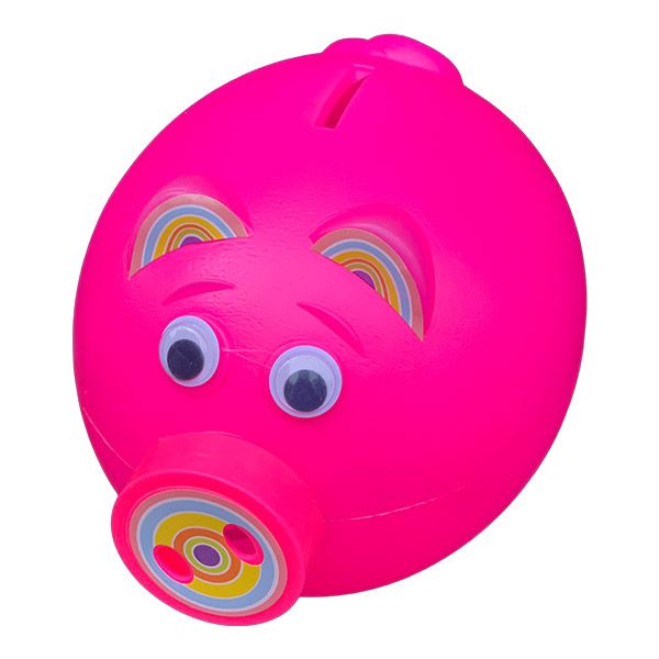 Plastic Piggy Money Bank