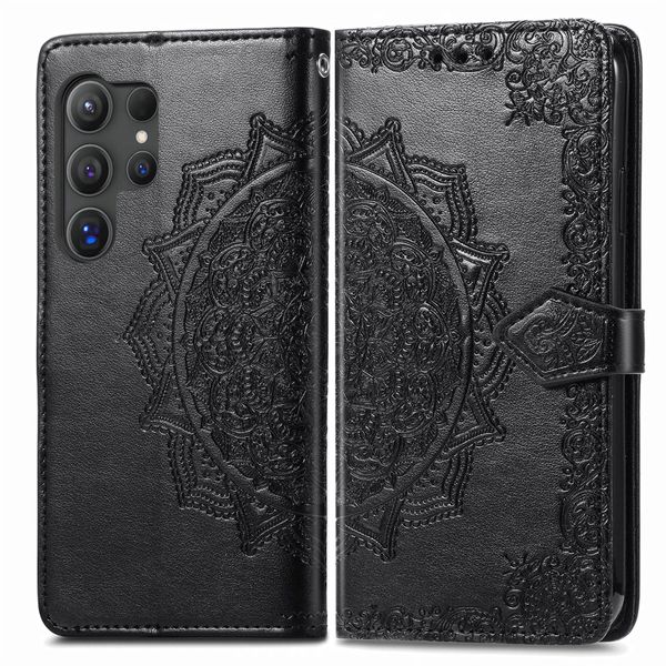 Leather Wallet Case Compatible With Samsung Galaxy Note 20 Ultra Flip Cover