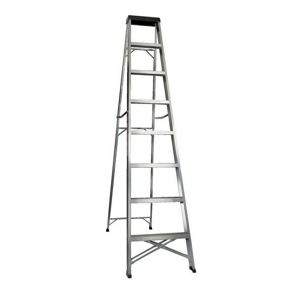 8 Step A Frame Aluminium Ladder
