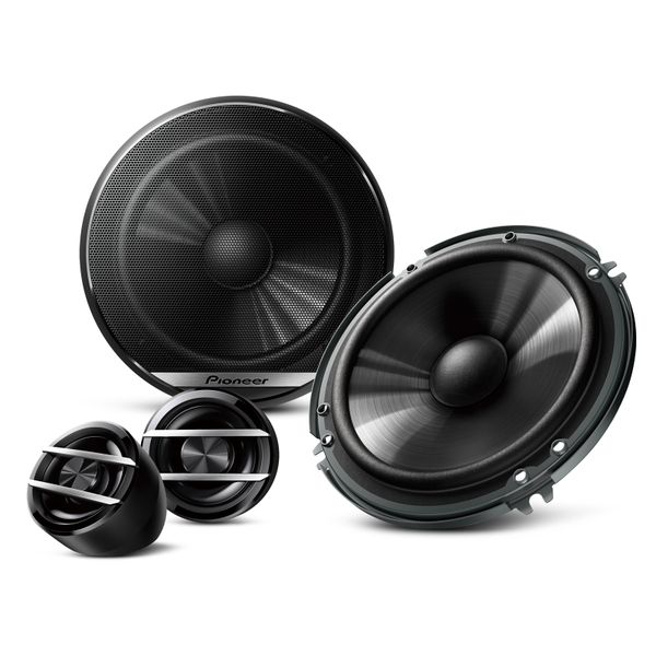 Pioneer 6.5 Inch Component Speaker Set TS-G160C-2