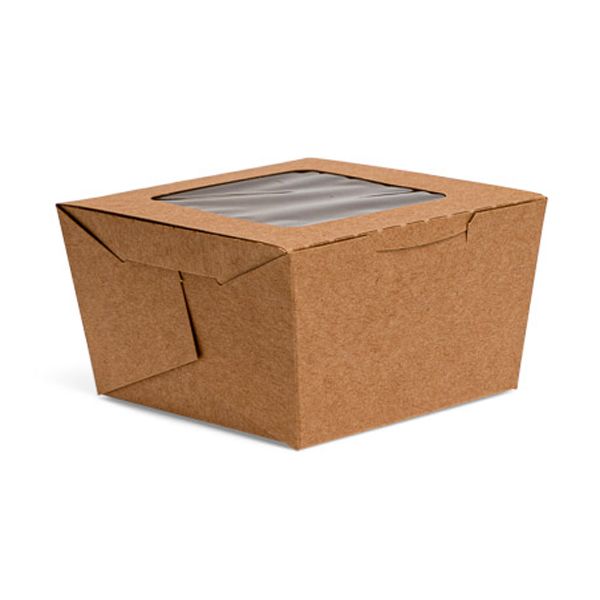 Hamburger Box With Window - Pack of 50