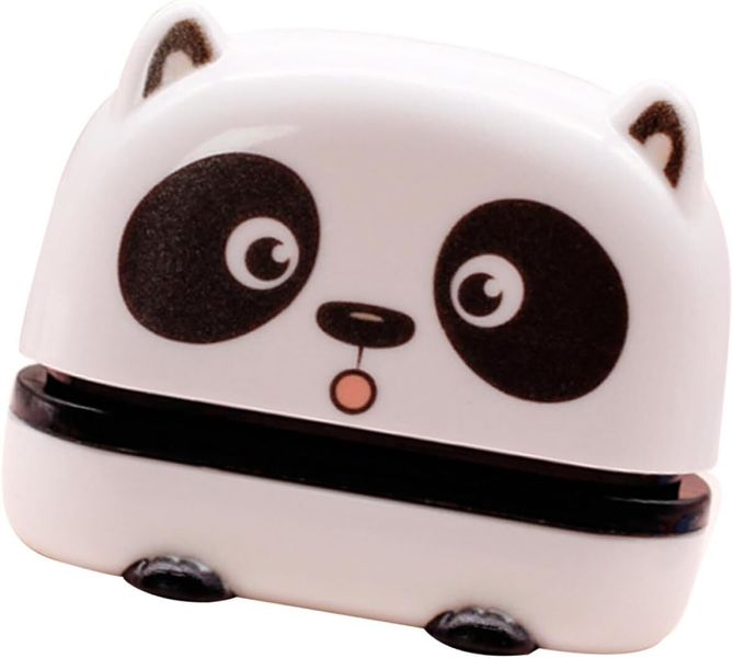 Small Name Stamp for Clothing, Compact Funny 's Light-Sensitive Panda
