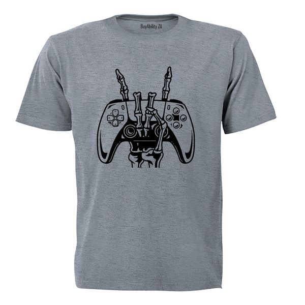 Skeleton Gamer Hand - Adults - T-Shirt