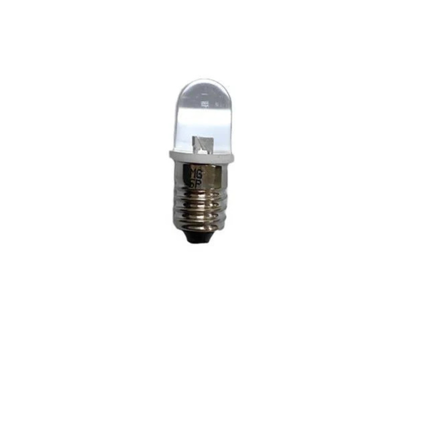 BLS101SURC-E 6V Screw LED Lamp 10mm Clear Hyper Red 3100mcd 20