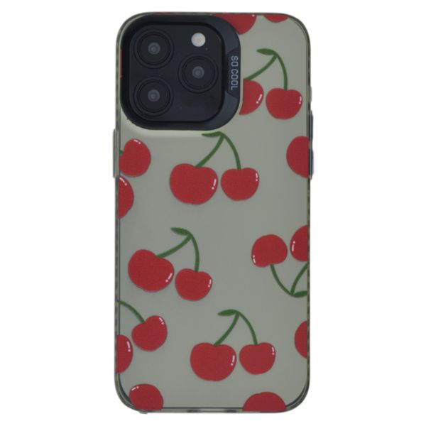 Sweet Cherry Bliss Phone Case With Glossy Finish - Compatible With iPhone