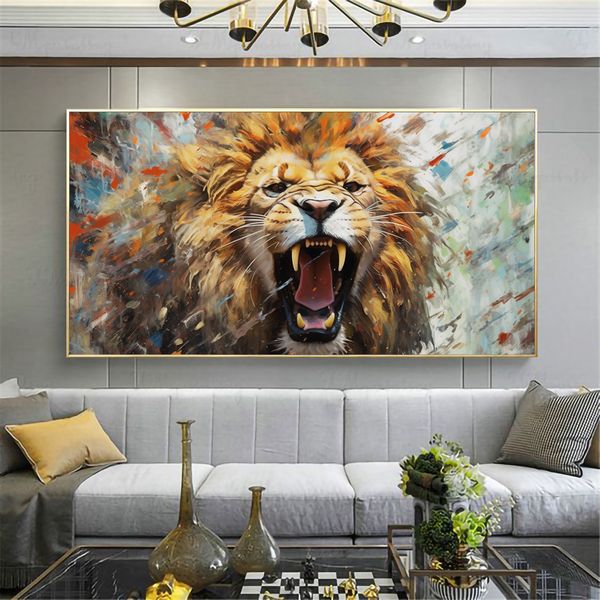 Canvas Wall Decor - Savagery Unleashed - 0463