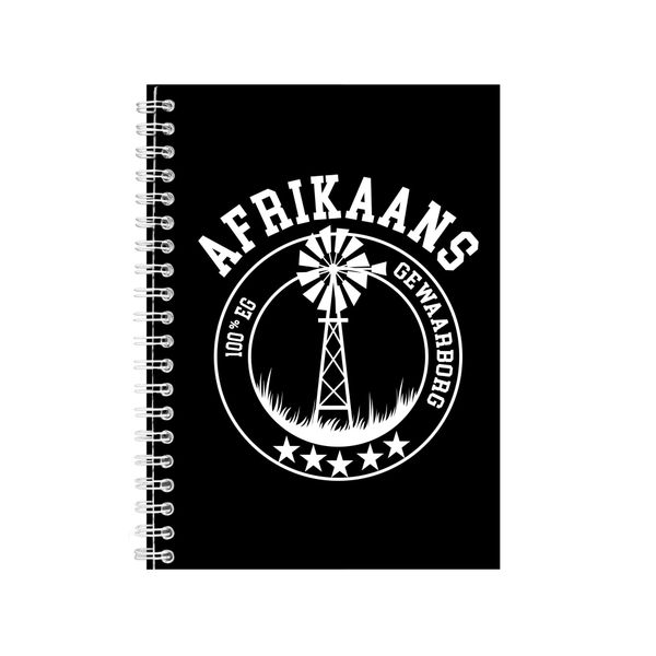100% Afrikaans Notebook Cultural Gift Idea Writing Book Notepad Pad 48