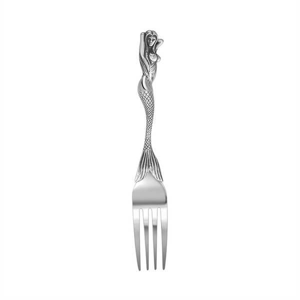 Halloween Fork Mermaids Handle Tableware Vintage C