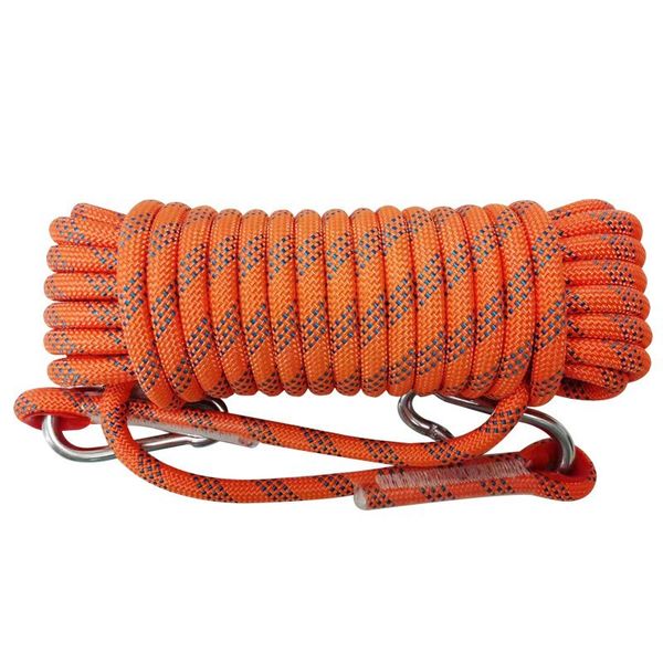 Outdoor climbing rope, steel wire nylon rope, clothes drying rope 10M