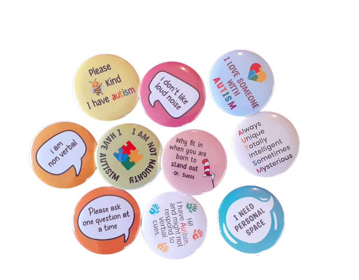 Autism Awareness Badges 10 Piece | Shop Today. Get it Tomorrow ...