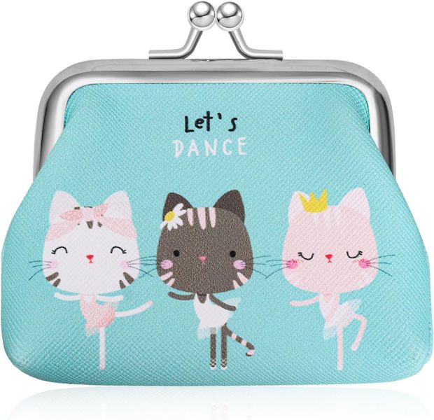 Kids Buckle Coin Purse Multifunctional Storage Bag - Blue