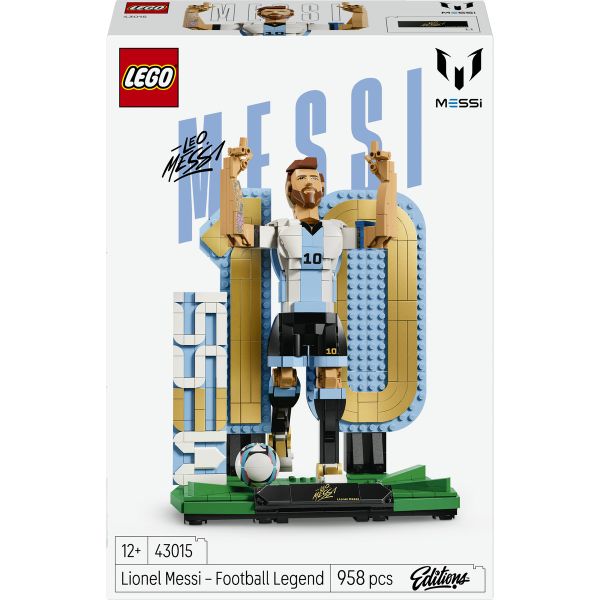 LEGO® Editions Lionel Messi – Football Legend Set 43015