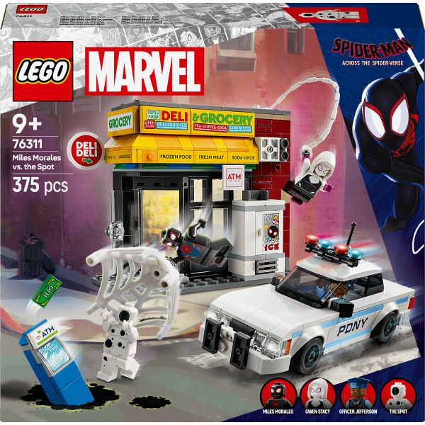 LEGO® Marvel Spider-Verse: Miles Morales vs. The Spot 76311
