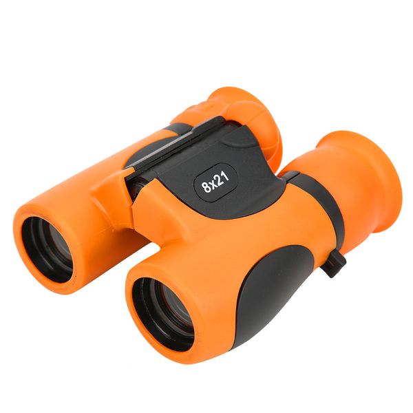 8x21 Portable Mini Handheld Outdoor Children Binocular Telescope Orange