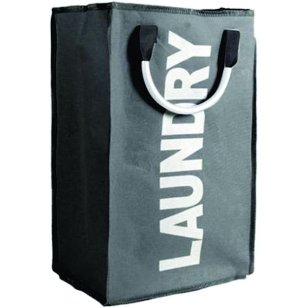 Self-Standing Easy Storage Foldable Laundry Bag Hamper with Aluminum Handle