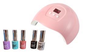 All in One Gel Nail Kit - LED Gel Nail Lamp with Gel Nail Polish Set | Shop Today. Get it