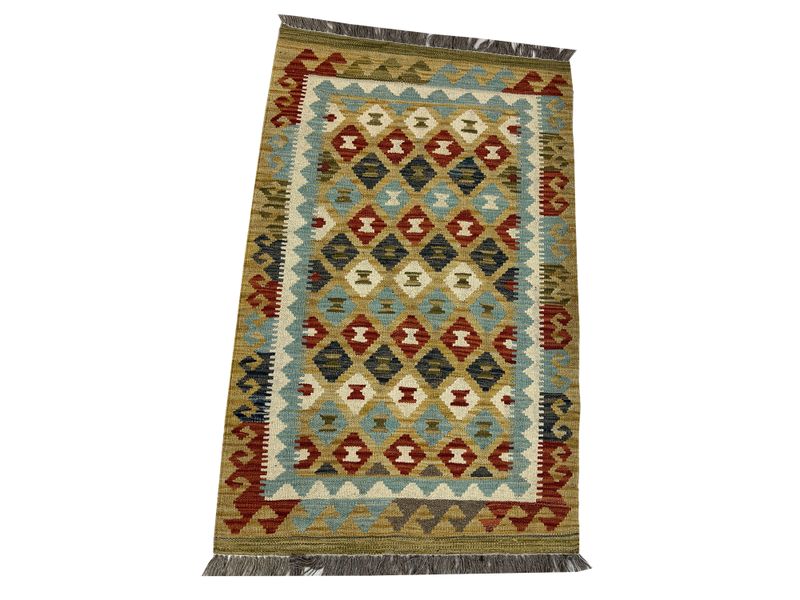 Afghan Reversible Choubi kilim - 122 x 75 CM