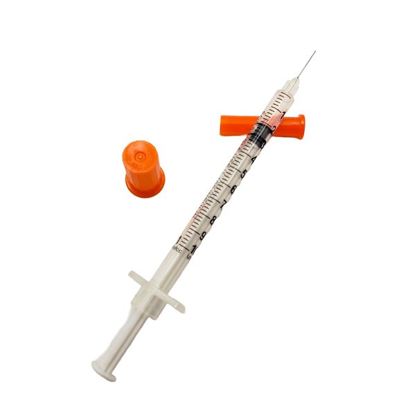 Insulin Syringes - Individually sealed - 1ml 29g needle