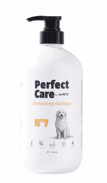 M-Pets Perfect Care No.7 Dog Shampoo- Deshedding