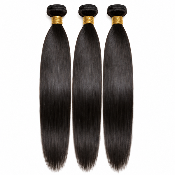 18 18 18 Inch Bundles Silk Straight Premium Brazilian Remy 100% Human Hair
